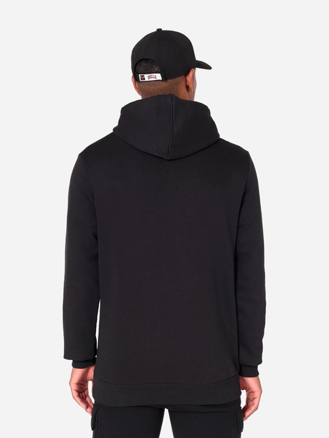 Bluza męska z kapturem kangurka New Era NBA Regular Bulls 60505434 M Czarna (0197883645753) - obraz 2