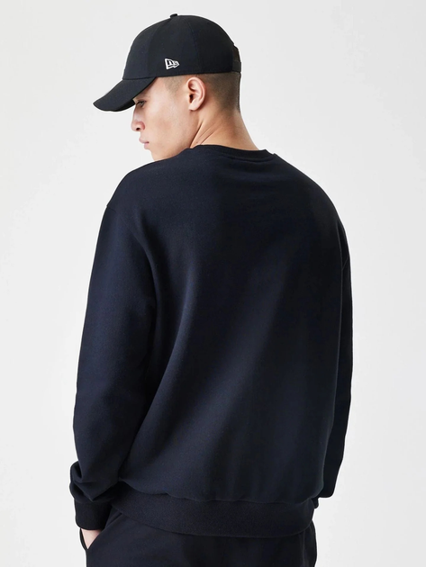 Світшот чоловічий New Era Ne Premium Essential Os Crew 60752356 M Чорний (0198976882833) - зображення 2