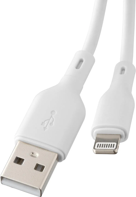 Kabel Qualo Recycling USB Type-A – Lightning 1.5 m White (5907457783430) - obraz 2