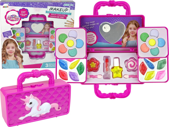 Набір для краси LEAN Toys Сумка-єдиноріг з тінями та блискітками 10857 (5905214974862) - зображення 2