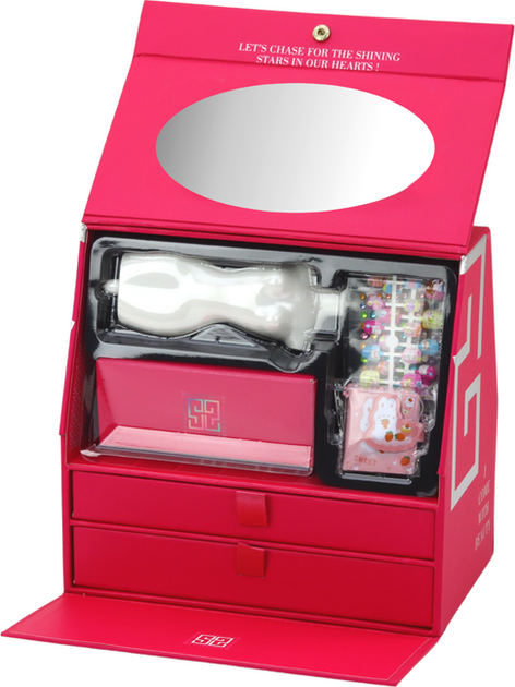 Zestaw piękności LEAN Toys Kreatywny w kuferku z akcesoriami do tworzenia kreacji 17568 (5905991004172) - obraz 5