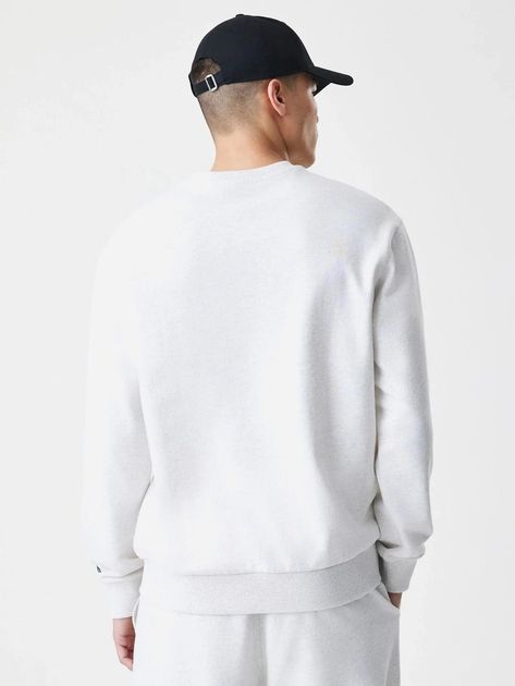 Bluza bez kaptura męska New Era Ne Premium Essential Os Crew 60752357 M Jasnoszara (0198976882772) - obraz 2