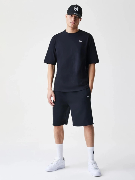T-shirt męski bawełniany oversize New Era Ne Premium Essential Os 60752363 M Czarny (0198976882710) - obraz 3