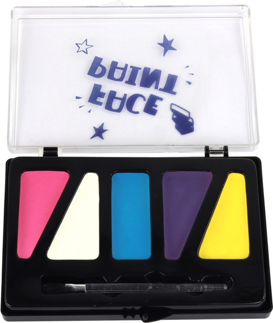 Zestaw piękności LEAN Toys z farbkami do malowania twarzy i paznokci dla dzieci 17060 (5905884459164) - obraz 4