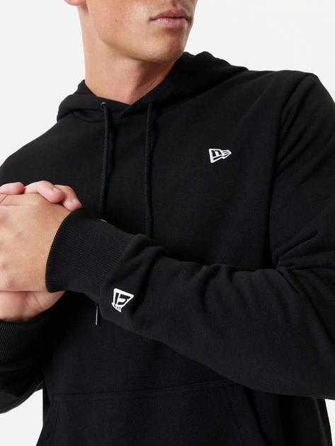 Худі чоловіче New Era Ne Essentls 60416735 S Чорне (0197214898438) - зображення 5
