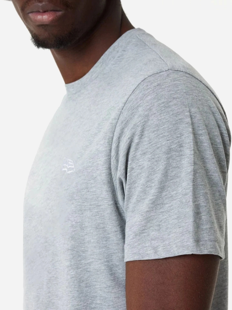 T-shirt męski bawełniany New Era Ne Essentials 60416746 2XL Jasnoszary (0197214898049) - obraz 6