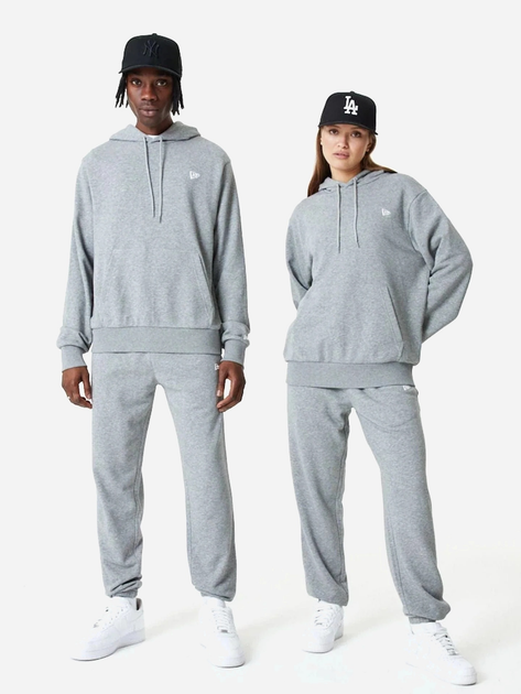 Худі чоловіче New Era Ne Ess 60416734 L Сіре (0197214898353) - зображення 3