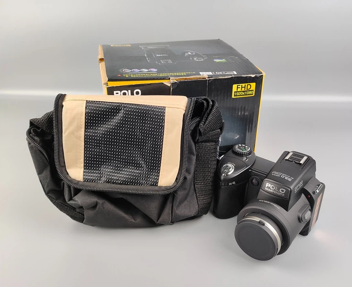 Цифровой фотоаппарат Polo Sharpshots D7100 33 Мп / CMOS / Full HD 1080p 30 fps / 24× зум / Чёрный Б/В - изображение 7