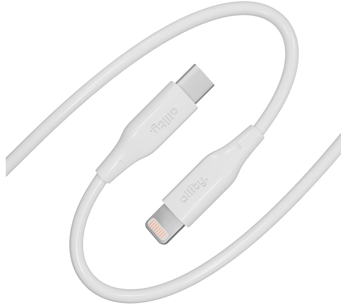 Kabel Allity AUC-02 USB-C - Lightning 1 m 27W White (5906667550207) - obraz 2