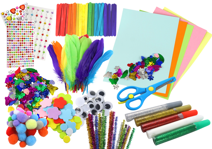 Набір маленького художника LEAN Toys 277 елементів 14915 (5905515353823) - зображення 6