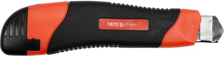 Ніж з висувним лезом YATO 18 мм (YT-75071) - зображення 2