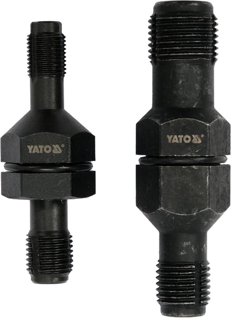 Набір для ремонту різьби свічок запалення Yato M10 x 1 мм M12 x 1.25 мм M14 x 1.5 мм M18 x 1.5 мм 2 шт (YT-17697) - зображення 2