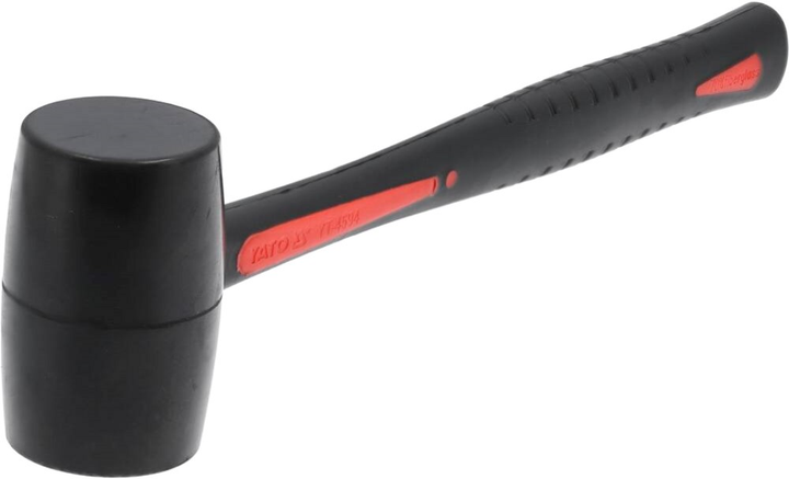 Młotek gumowy YATO z włókna szklanego, m=440 g, l=340 mm (YT-4594) - obraz 2