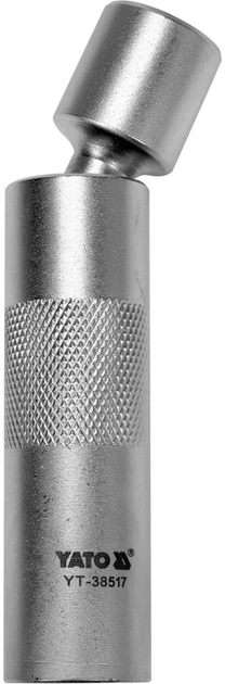 Nasadka cienkościenna do świec YATO z przegubem 16 mm 3/8" (YT-38517) - obraz 3