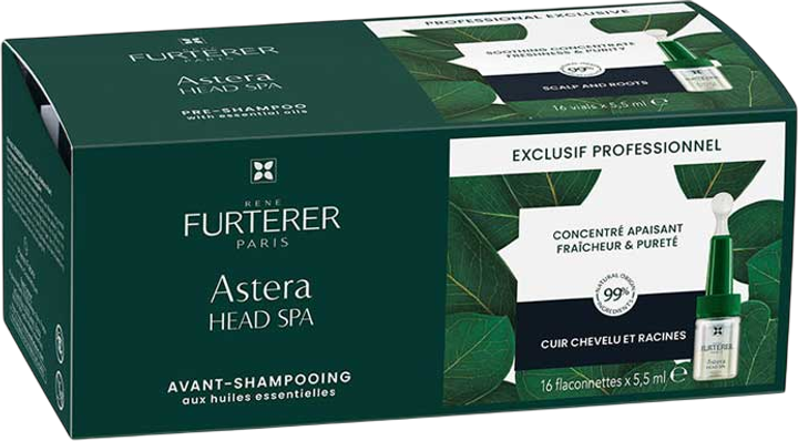Набір ампул для волосся Rene Furterer Astera Head Spa 5.5 мл 16 шт (ZES3282770390124) - зображення 1