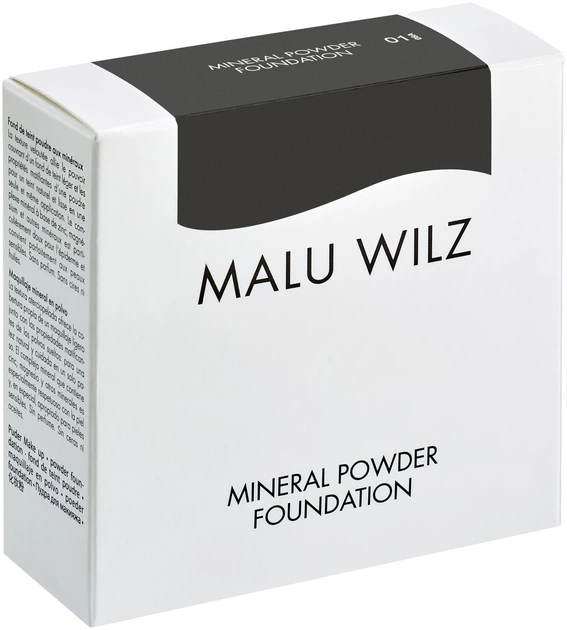 Тональная минеральная пудра Malu Wilz Rose Beige Hope № 09 15 г (4043993485092) - изображение 3
