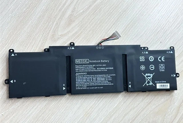 Батарея для ноутбука HP Stream 11-D, 13-C (ME03XL) 11.4V 3080mAh - Фото 2 Батарея для ноутбука HP Stream 11-D, 13-C (ME03XL) 11.4V 3080mAh - зображення 2