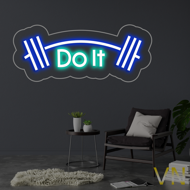 Неонова вивіска " Do it" 50х18 см 500 - Фото 2 Неонова вивіска " Do it" 50х18 см 500 - изображение 2