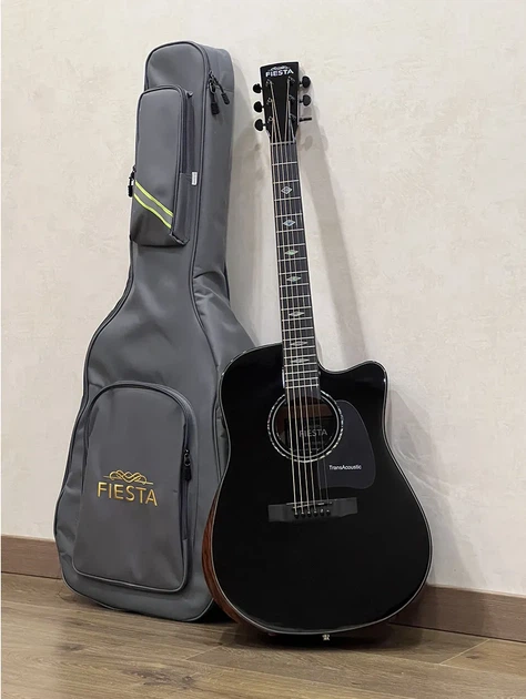 Електро-акустична гітара Fiesta FS-46 BK EQ TransAcoustic - зображення 3