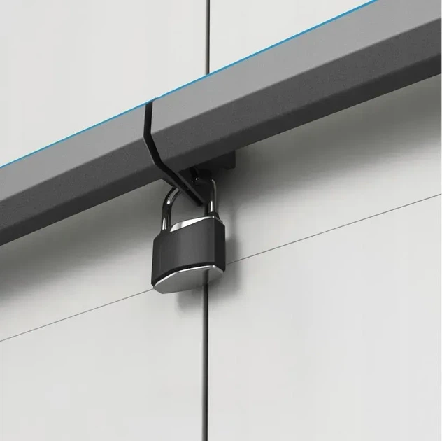 Шафа Keter Kis Linear Multipurpose сіра-чорна пластикова багатофункціональна (242872) - зображення 7