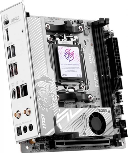 Материнська плата msi mpg b850i edge wifi (sAM5, amd b850, ddr5) - зображення 3
