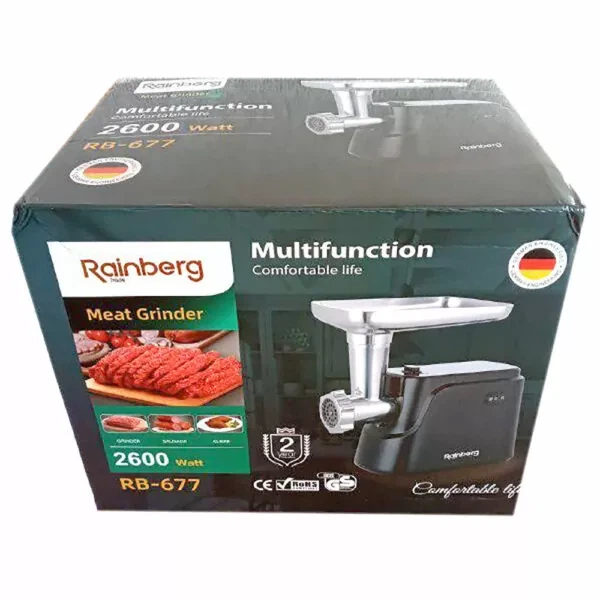 Мясорубка Rainberg rb-677 - Фото 5 Мясорубка Rainberg rb-677 - изображение 5