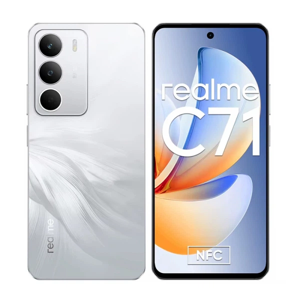 Смартфон Realme c71 rmx5303 8/256Gb white – фото, відгуки