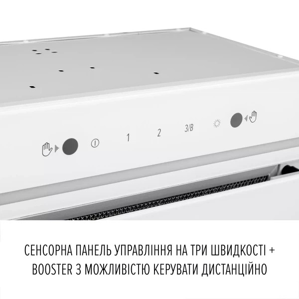 Вытяжка perfelli design filini 5 bianco silenzio - изображение 5