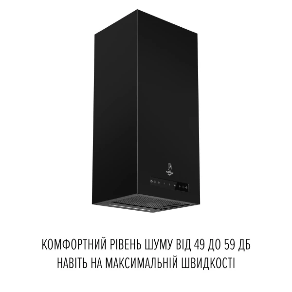 Вытяжка perfelli design quadro 36 nero silenzio - изображение 2
