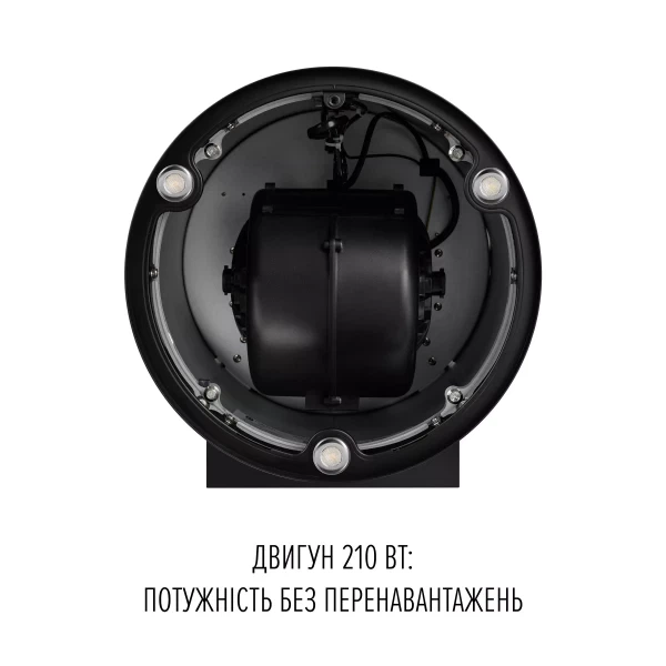 Витяжка perfelli flow 35peb nero - зображення 7