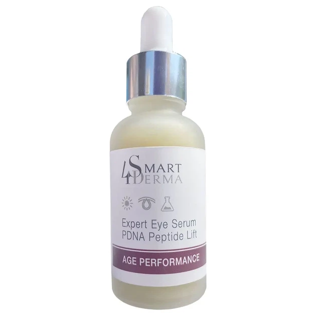 Пептидна ліфтинг-сироватка для зони навколо очей Smart4Derma Peptide Lifting Serum for Eye Area 3 0ml - Фото 2 Пептидна ліфтинг-сироватка для зони навколо очей Smart4Derma Peptide Lifting Serum for Eye Area 3 0ml - зображення 2