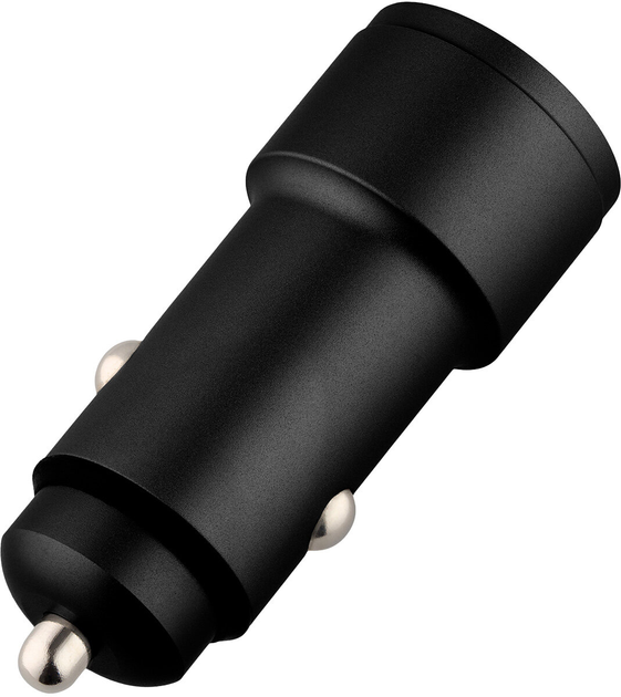 Автомобільний зарядний пристрій Qualo USB-C USB-A 38W Black (5907457773288) - зображення 4