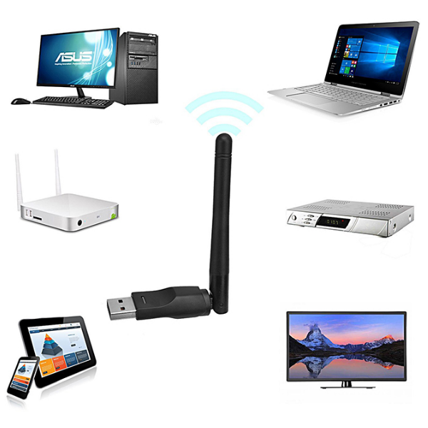 Wi-Fi-USB адаптер з антеною WUA 300Mbps Aurora - зображення 6