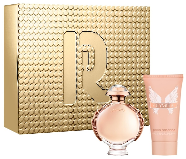 Zestaw damski Paco Rabanne Olympea Woda perfumowana 50 ml + Balsam do ciała 75 ml (3349668628346) - obraz 1