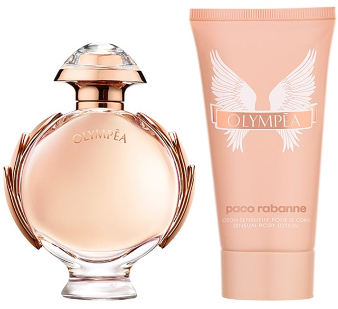 Zestaw damski Paco Rabanne Olympea Woda perfumowana 50 ml + Balsam do ciała 75 ml (3349668628346) - obraz 2