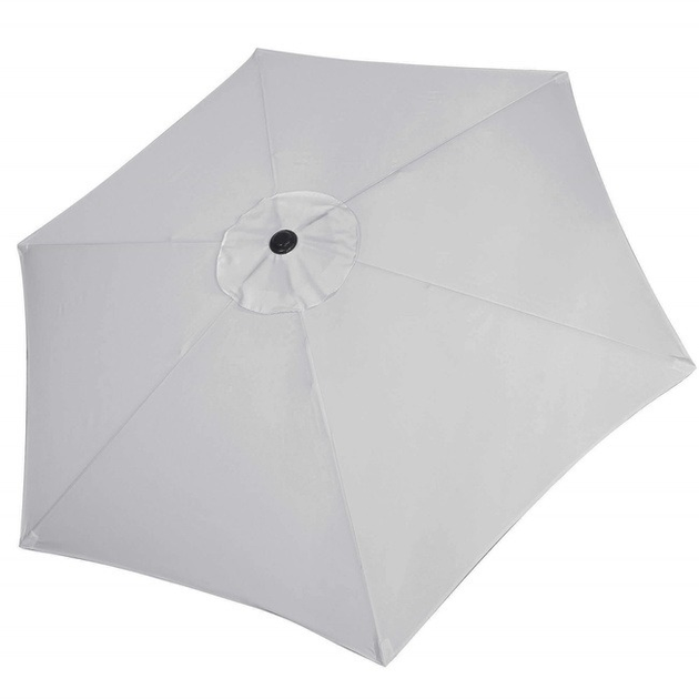 Parasol ogrodowy Springos składany 260 cm duży na balkon Szary GU0022 (5907719429892) - obraz 8