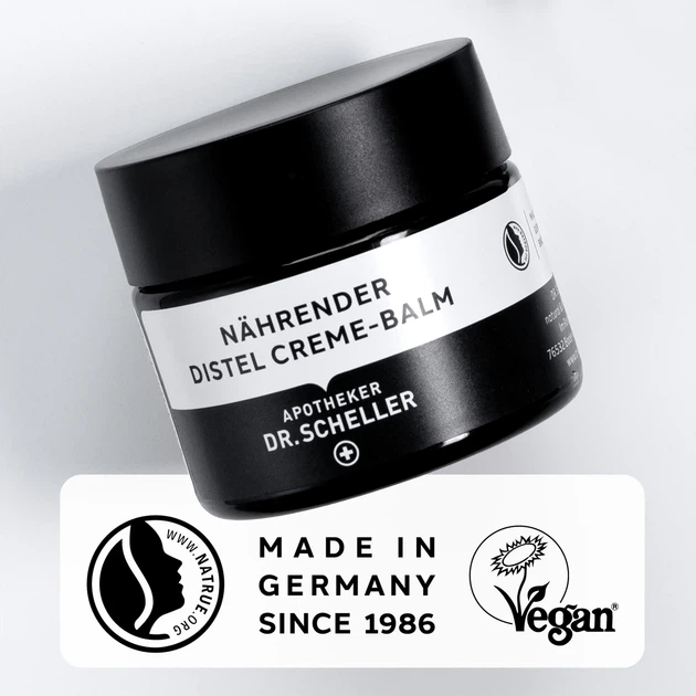 Крем-бальзам для лица Dr. Scheller Nourishing Thistle Cream-Balm Питательный с расторопшей 50 мл (4051424570095) - изображение 5