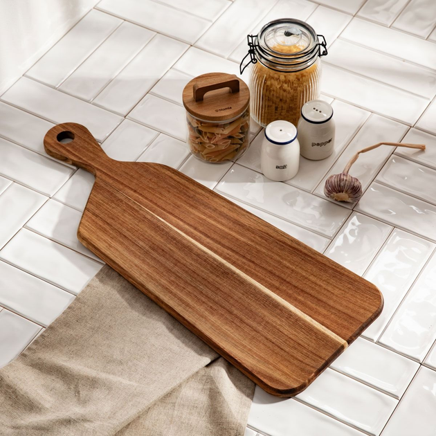 Deska do krojenia Homla Mooka drewniana 60 x 23 cm (5906496724268) - obraz 7