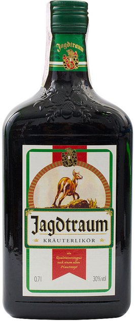 Лікер Jagdtraum Kräuterlikör 0.7 л 30% (4009887260701) - Фото 1 Лікер Jagdtraum Kräuterlikör 0.7 л 30% (4009887260701) - зображення 1