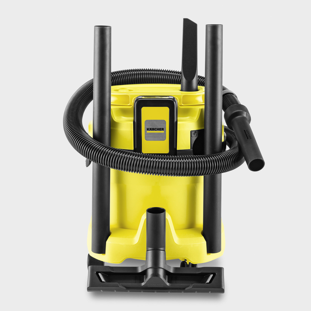 Профессиональный аккумуляторный пылесос Karcher WD 2-18 : без АКБ, контейнер 12л (1.628-500.0) - изображение 5