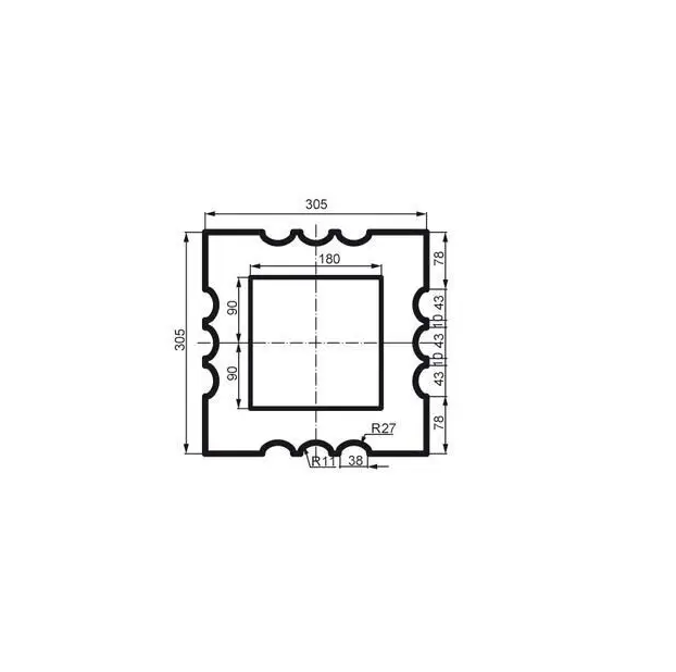 Колонна фасадная Prestige Decor LC 111-21 Full 2000 мм - изображение 2
