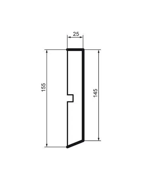 Молдинг фасадный Prestige Decor MC 126 2000 мм - изображение 2