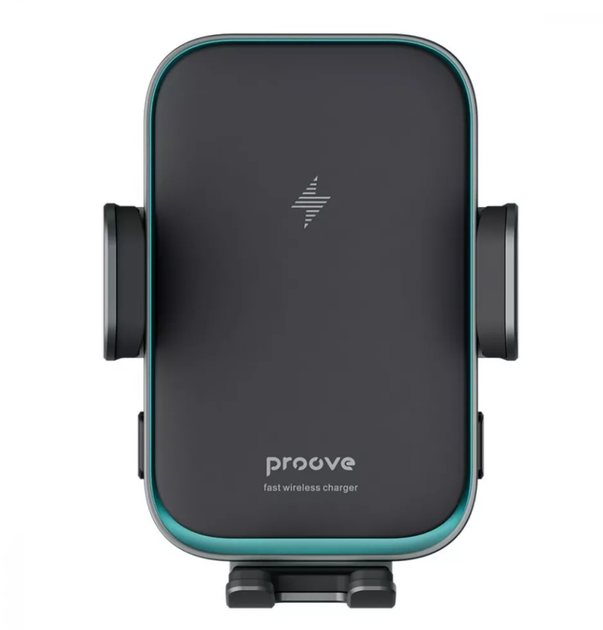 Тримач телефону в авто з бездротовою зарядкою Proove Triple Clamp Pro 15W - Фото 4 Тримач телефону в авто з бездротовою зарядкою Proove Triple Clamp Pro 15W - зображення 4