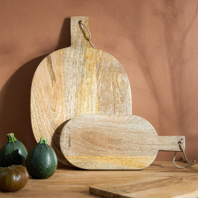 Deska do krojenia Homla Soser Mango drewniana 42 x 27 cm (5904183836829) - obraz 3