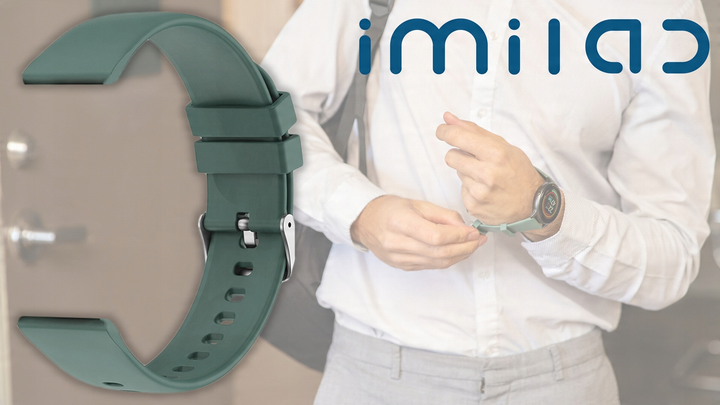 Pasek IMILAB Strap do Xiaomi iMi KW66 Green (5904463683570) - obraz 5