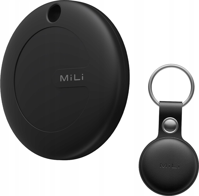 Lokalizator MiLi MiTag APL Black + czarne etui (6938012332755) - obraz 2