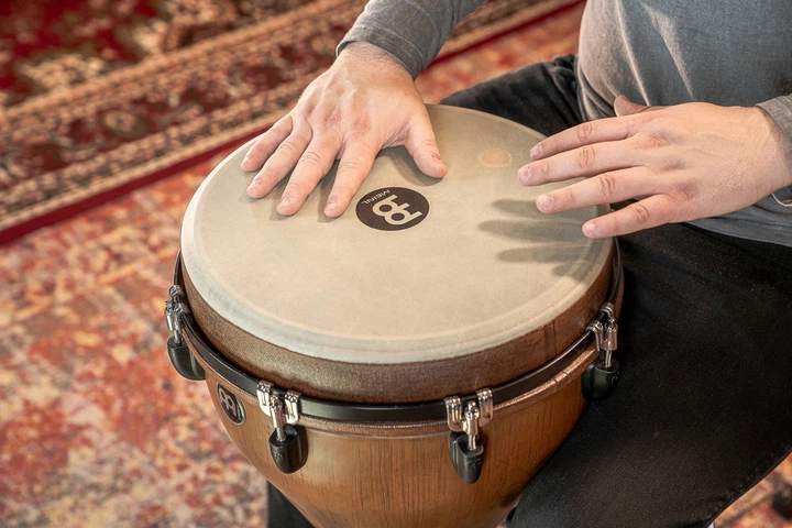 Джембе MEINL Jumbo Series Barnwood Djembe 14" JD14BW - изображение 12