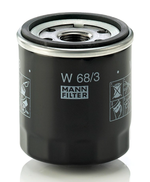 Фильтр масла MANN W68/3 (OC534) (Toyota) - изображение 2