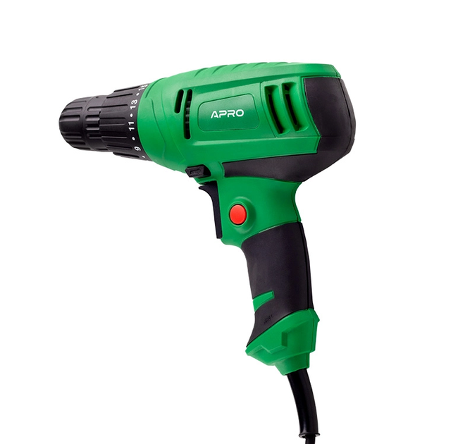 Дрель-шуруповерт сетевой APRO 899151 D650 - изображение 2