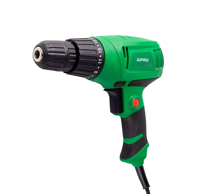 Дрель-шуруповерт сетевой APRO 899151 D650 - изображение 3